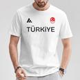 Turkiye トルコ国旗 トルコ オリンピック シューティング チーム スポーツ Tシャツ 面白い贈り物