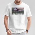 Txq Fiction 白tシャツ（半袖）背面 Tシャツ 面白い贈り物