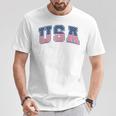 Usa 星条旗 アメリカ国旗 Tシャツ 面白い贈り物