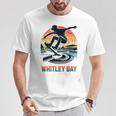 Whitley Baykateboardingグランジ Tシャツ 面白い贈り物