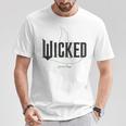 Wicked Movie ロゴ エルファバ スロップ Tシャツ 面白い贈り物