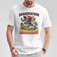 おじいちゃん ランニング ニンジャ メンズ おもしろ Tシャツ 面白い贈り物