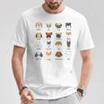 かわいい面白い犬種 Tシャツ 面白い贈り物