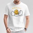 ぐでたま 外出たくない ライトカラー Tシャツ 面白い贈り物