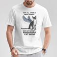 すべての天使に翼があるわけではない-マザーシンガプーラキャットママ Tシャツ 面白い贈り物