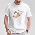 やる気スイッチ故障中 犬 柴犬 犬好き かわいい おもしろ 面白い 長袖tシャツ Tシャツ 面白い贈り物