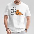 やればできるけどやらない レッサーパンダデザイン Tシャツ 面白い贈り物