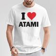 アイハート 熱海 Japan Love Japan お土産 Tシャツ 面白い贈り物