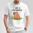 アイ・アム・ア・カイピバラ～カイピリーニャ・カクテル好きのカピバラ～ Tシャツ 面白い贈り物