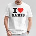 アイ・ラブ・パリ Tシャツ 面白い贈り物