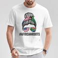 アフリカン・ルーツ・アフリカ Tシャツ 面白い贈り物