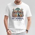イスタンブール、トルコ 猫の街 Ii Tシャツ 面白い贈り物