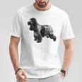 イングリッシュ・コッカー・スパニエル・ブルー・ローン Tシャツ 面白い贈り物