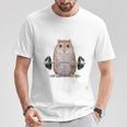 ウェイトリフティング 筋トレ バーベル やる気がないなら家に帰れ ジャンガリアンハムスター Tシャツ 面白い贈り物