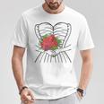 ウェディングドレス ブライダルガウン コルセット シンプル 結婚 かわいい Tシャツ 面白い贈り物