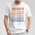 オラクル・グルーヴィー・レトロ Tシャツ 面白い贈り物