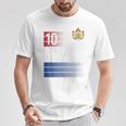 オランダ国旗 10 オランダオレンジ サッカー メンズ レディース キッズ ボーイズ Tシャツ 面白い贈り物