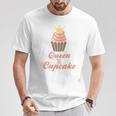 カップケーキの女王 長袖tシャツ Tシャツ 面白い贈り物