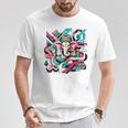 ガネーシャモダンポップ Tシャツ 面白い贈り物