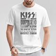 キッス Kiss Roosevelttadium Tシャツ 面白い贈り物