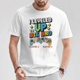 キッズ Leveled Up Big Bro 2025 ビッグブラザー幼児に昇格 Tシャツ 面白い贈り物