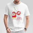 クレヨンしんちゃん さくらんぼしんちゃんワンポイント Tシャツ 面白い贈り物