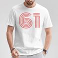 クールレトロライティングジャージ、背番号61 1961 Tシャツ 面白い贈り物