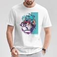グランブルーファンタジーヴァーサス -ライジング- ヴェルサシア 長袖tシャツ Tシャツ 面白い贈り物