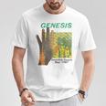 ジェネシスインビジブルタッチツアーロックバンドミュージック Tシャツ 面白い贈り物