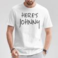 ジョニー Tシャツ 面白い贈り物