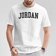 ジョーダン・レッド・バーシティ 長袖tシャツ Tシャツ 面白い贈り物