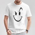 スマイリーシャツ スマイリーフェイス かわいいグラフィック Tシャツ 面白い贈り物