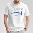 スーパー マグロ 魚 陸軍 友達 ギフト K-Pop Tシャツ 面白い贈り物