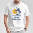セブ フィリピン フィリピン ビーチ 観光 お土産 バケーション Tシャツ 面白い贈り物