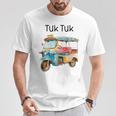 タイ トゥクトゥク バンコク Tシャツ 面白い贈り物