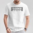 テクノ バーコード 303 808 909 Tシャツ 面白い贈り物