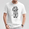 トイプードル かわいい犬好きのギフト レディース スタンダードプードル メンズ Tシャツ 面白い贈り物