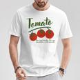 トマトガール 夏 Il ポモドーロ イタリアンサマー Tシャツ 面白い贈り物
