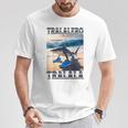 トララレロトララーラ-イタリアンブレインロットミーム 長袖tシャツ Tシャツ 面白い贈り物