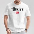 トルコ 旗 大 国旗 メンズ レディース キッズ トルコ Tシャツ 面白い贈り物