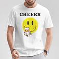 ハッピー・チアーズ・デュード Tシャツ 面白い贈り物