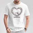 ハローキティ Usデザイン ハート Tシャツ 面白い贈り物