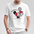 ハローキティ ハイドアンドシーク Tシャツ 面白い贈り物