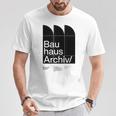 バウハウスアーカイブ – モダニストベルリンデザイン Tシャツ 面白い贈り物