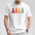 パタゴニアン ヴィンテージ クール パタゴニアン 動物好き 80年代 90年代 長袖tシャツ Tシャツ 面白い贈り物