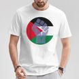 パレスチナ製フリーパレスチナスタンド Tシャツ 面白い贈り物