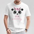パンダガール 7歳の誕生日 I 7歳 パンダコスチューム ギフト Tシャツ 面白い贈り物