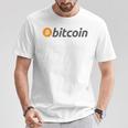 ビットコインbtcコイン暗号トレーダーBitcoinフューチャーフリーダムギフト Tシャツ 面白い贈り物