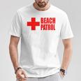 ビーチパトロール ライフガード サーフ レスキュー Tシャツ 面白い贈り物