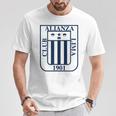 ペルーシャツ ペルー製 Alianza Lima ペルー人 メンズ レディース サッカー Tシャツ 面白い贈り物